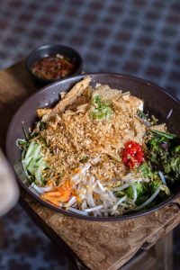 Rice Noodle Bowl im Saigon Deli