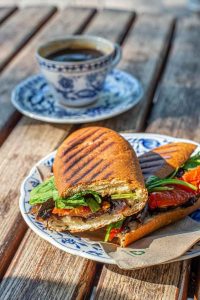 Veganes Sandwich vom La Maison in Kreuzberg