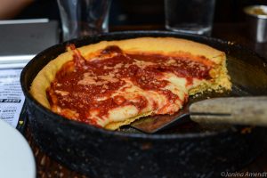 Die beste Deep Dish Pizza in Chicago