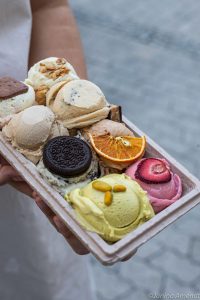 Eis essen in München - Veganes Eis von Eisbrunnen