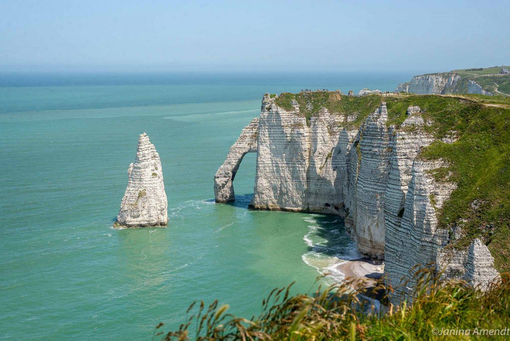 Sehenswürdigkeiten in der Normandie – die Klippen von Étretat