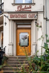 Café Buchwald in Berlin – Eingangstüre